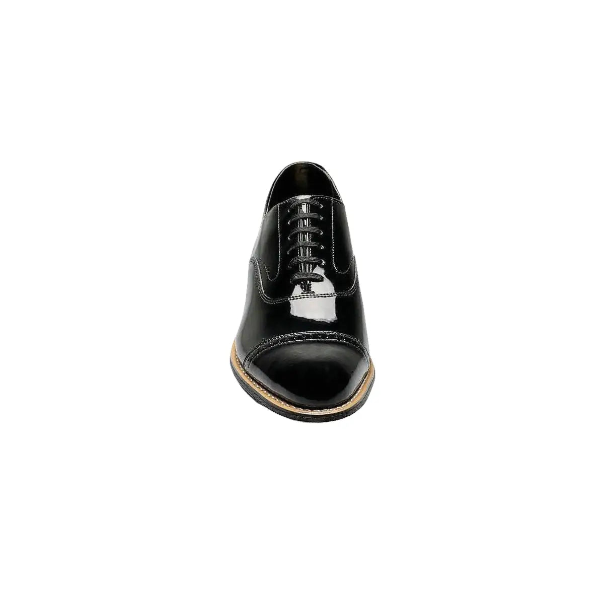 11003,Stacy Adams Patent Shiny Leather Concorde Cap Toe Oxford Lace Up - J.Valintin Men's Wear Legend - 18476