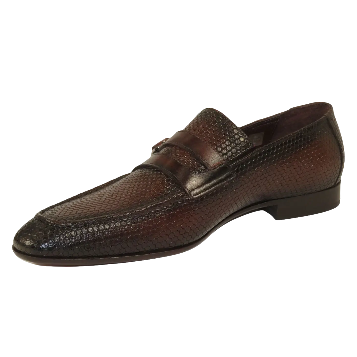 Men's GENIO Genuine Leather Upper And Sole Dress Shoes Turkey 120193506 Brown
