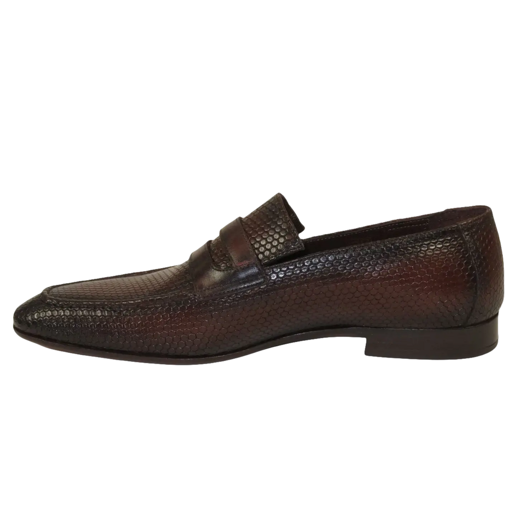 Men's GENIO Genuine Leather Upper And Sole Dress Shoes Turkey 120193506 Brown