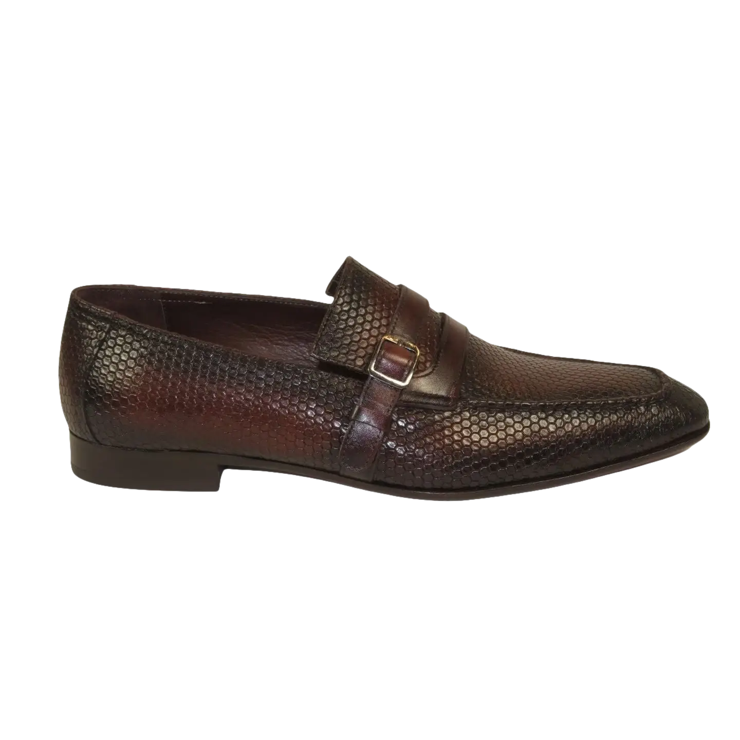 Men's GENIO Genuine Leather Upper And Sole Dress Shoes Turkey 120193506 Brown