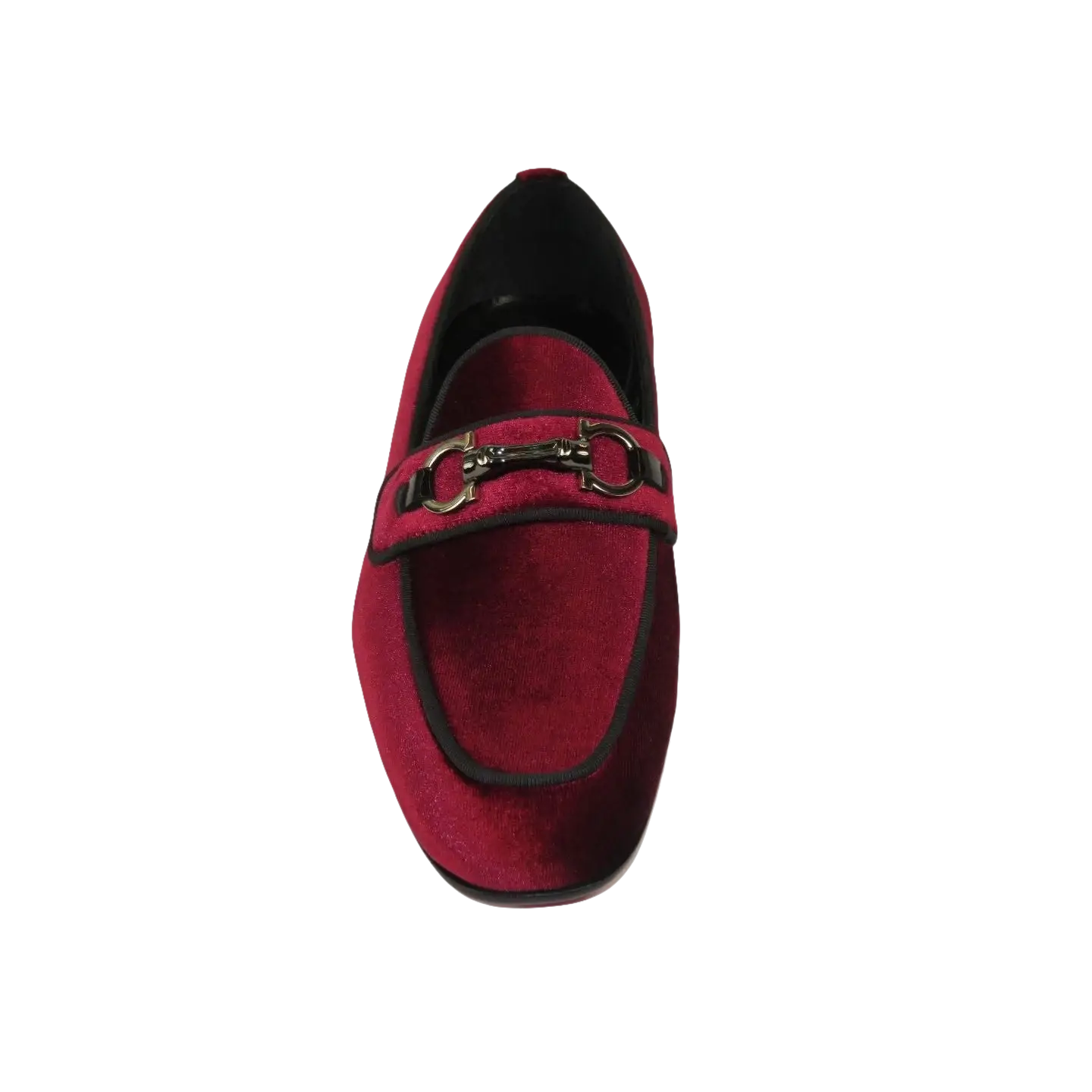 Men's GENIO Velvet Upper Leather Red Sole Shoes Turkey 120194637 Burgundy