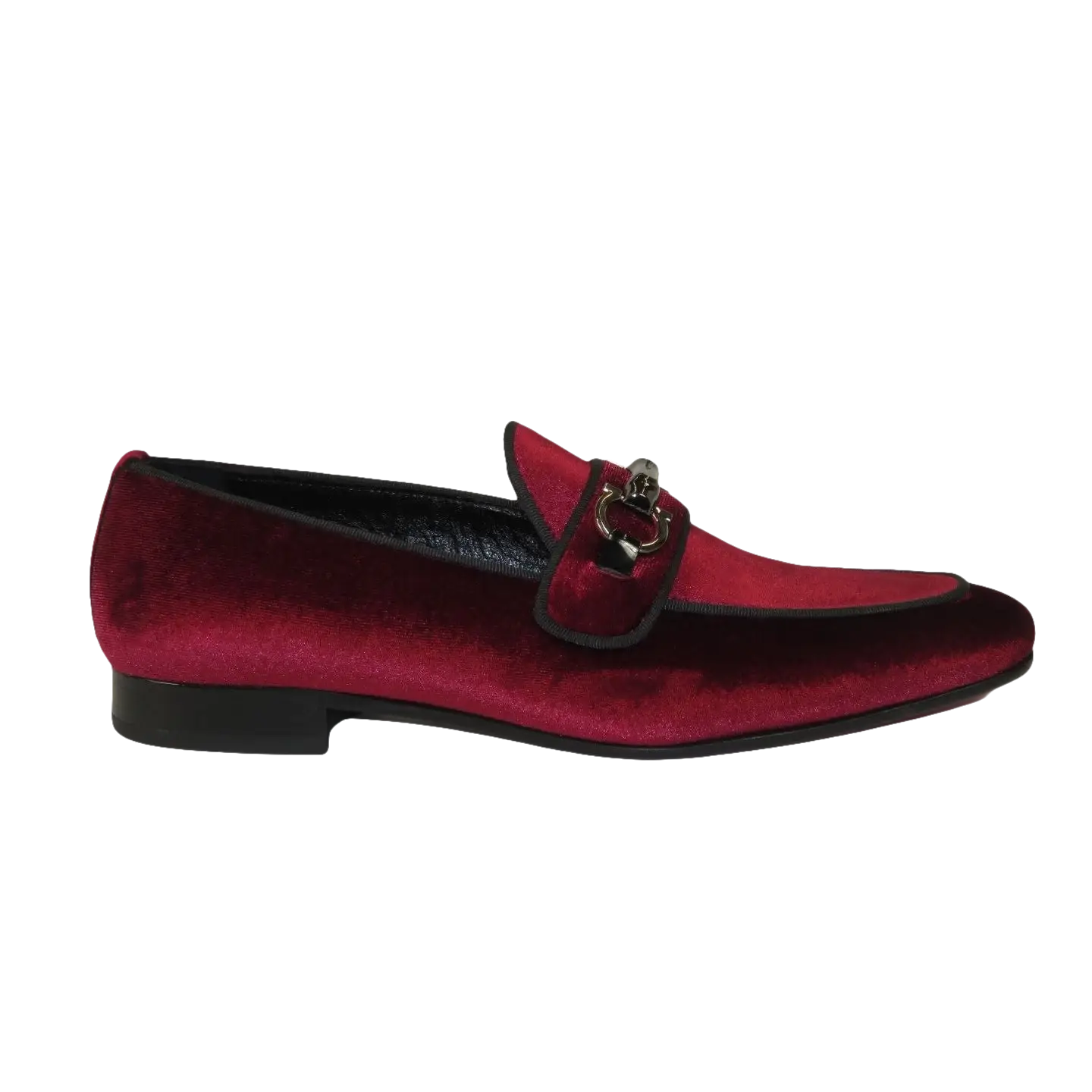 Men's GENIO Velvet Upper Leather Red Sole Shoes Turkey 120194637 Burgundy