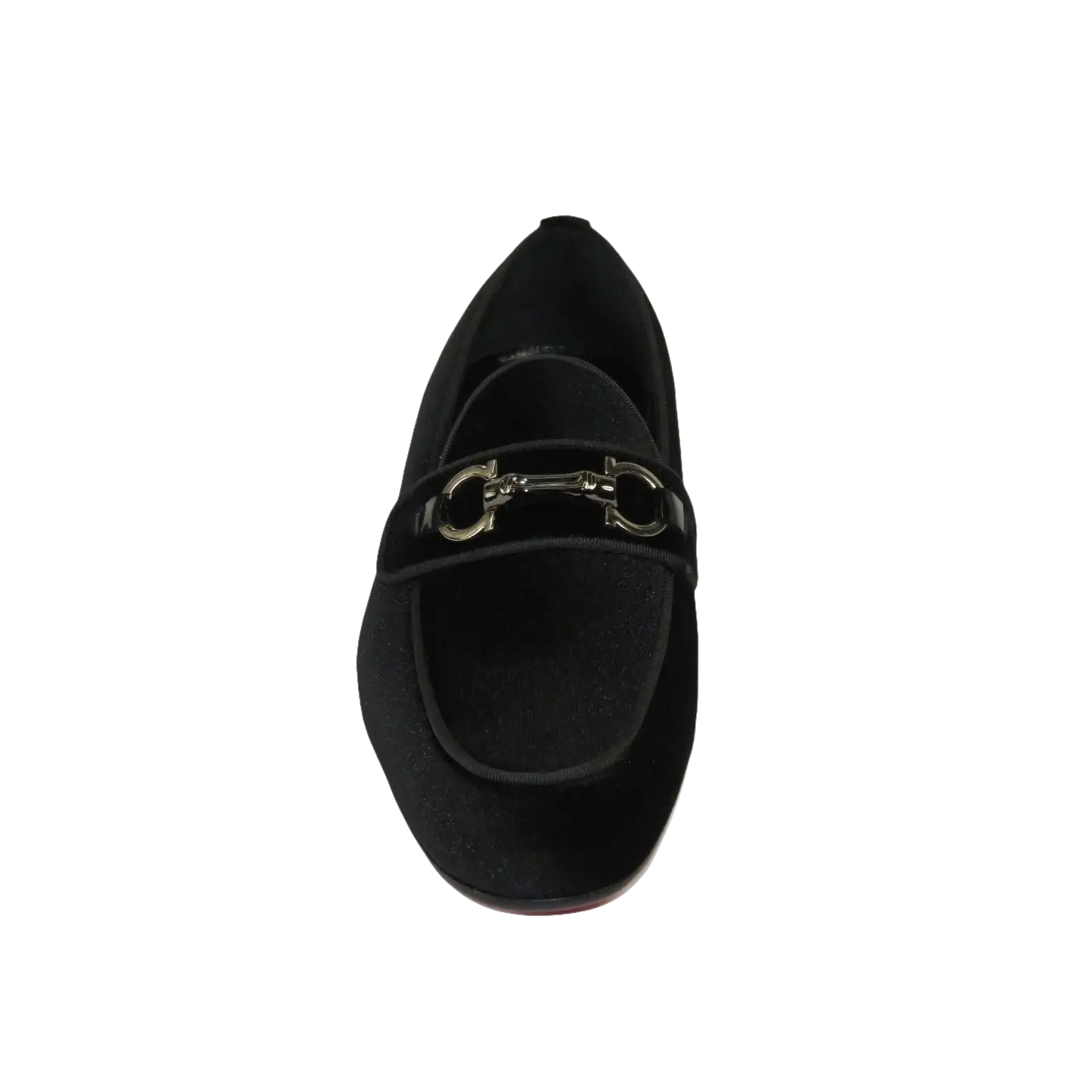 Men's GENIO Velvet Upper Leather Red Sole Shoes Turkey 120194637 Black