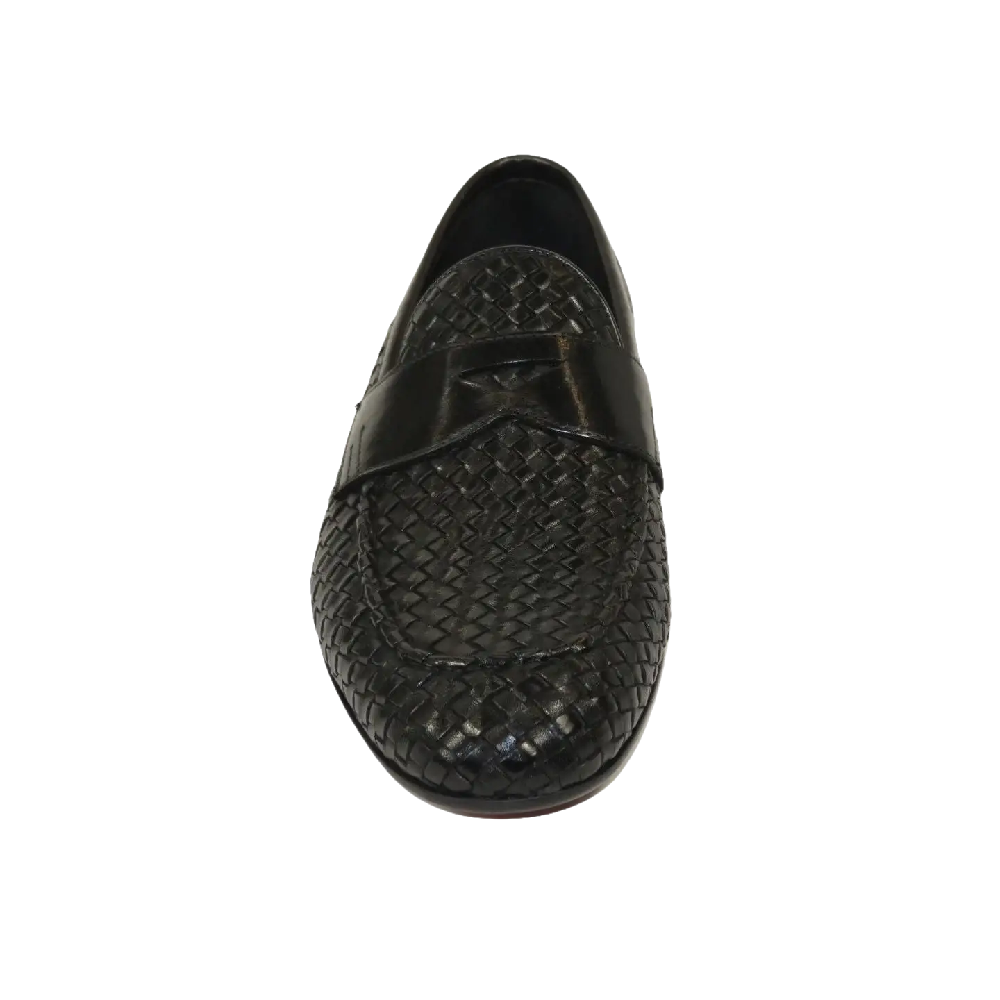 Men's GENIO Genuine Braided Leather Upper And Sole Shoes Turkey 120196067 Black