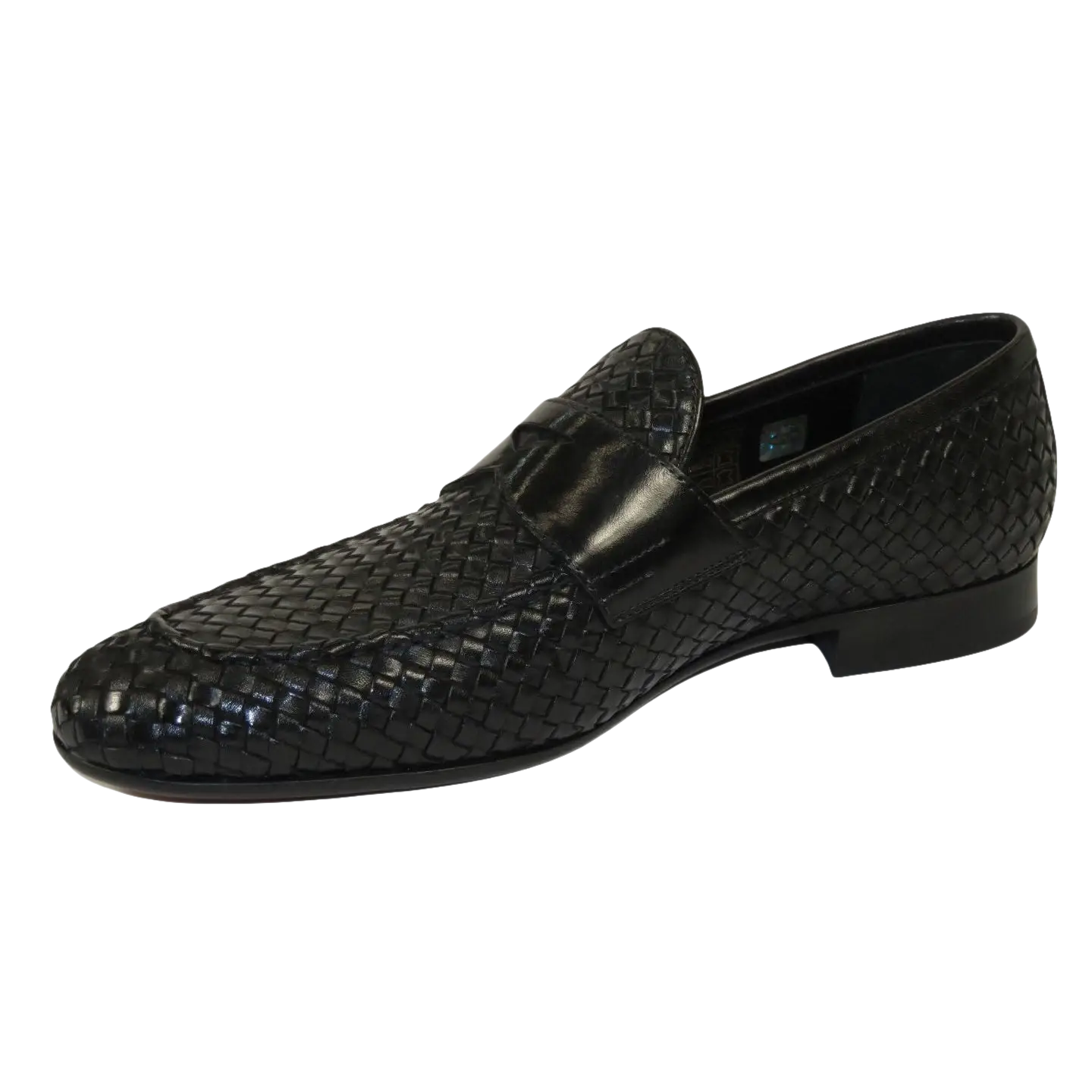 Men's GENIO Genuine Braided Leather Upper And Sole Shoes Turkey 120196067 Black