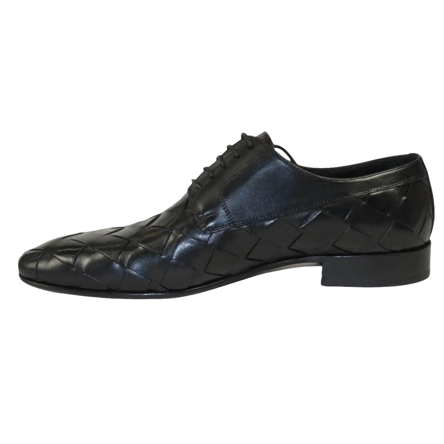 Men's GENIO Genuine Braided Leather Upper And Sole Shoes Turkey 120197862 Black