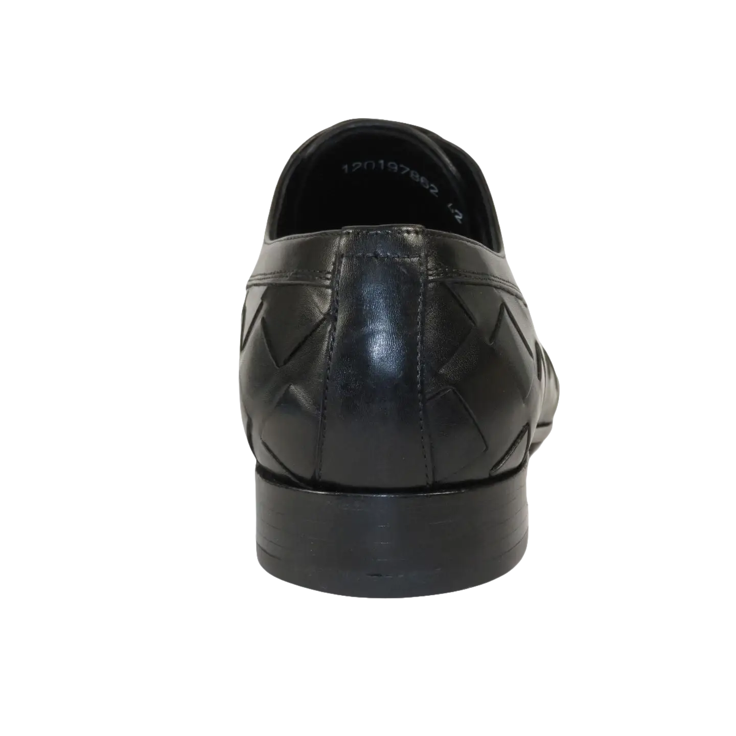 Men's GENIO Genuine Braided Leather Upper And Sole Shoes Turkey 120197862 Black