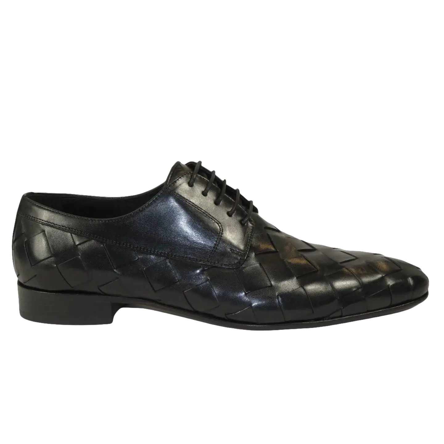 Men's GENIO Genuine Braided Leather Upper And Sole Shoes Turkey 120197862 Black
