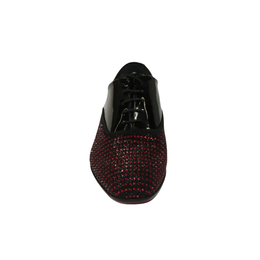 Men's GENIO Patent Leather, Red Sole Shoes Turkey 120198641 Black Red Stones