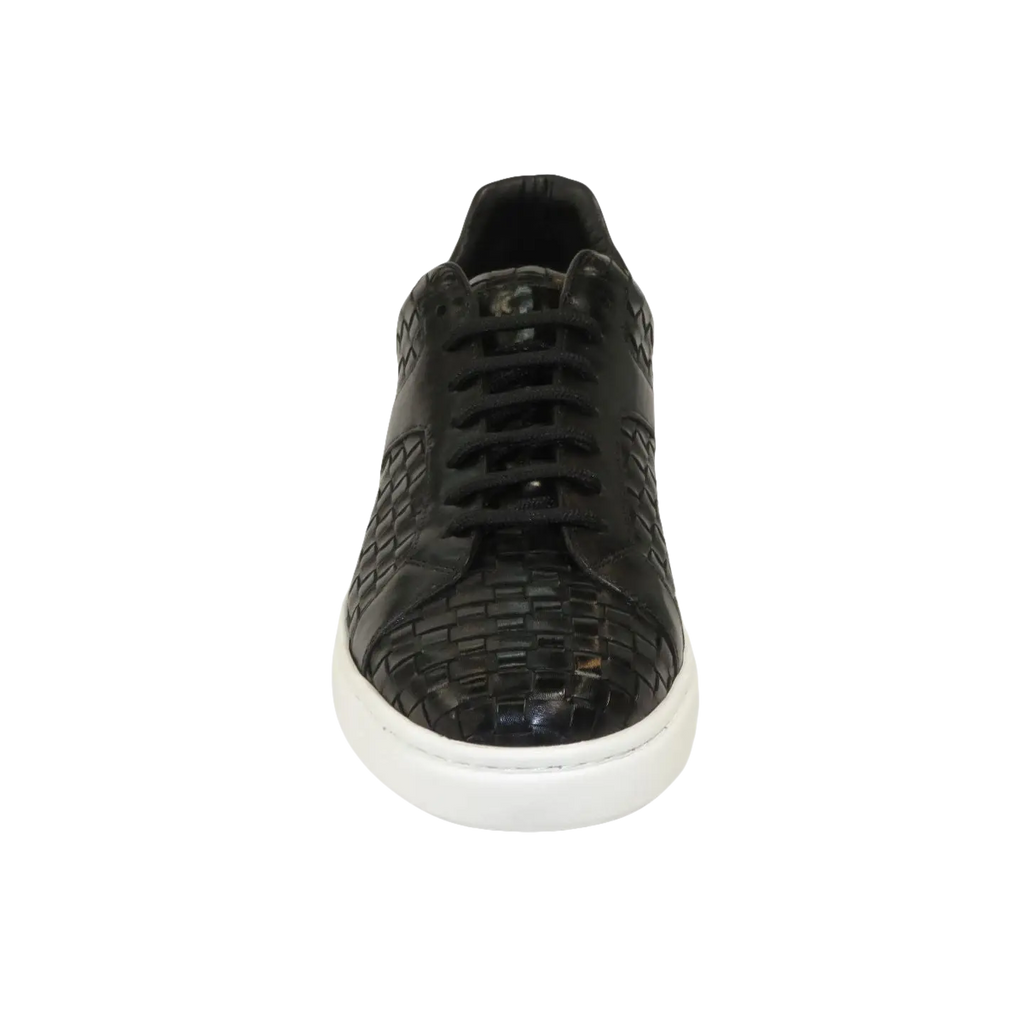 Men's Shoes GENIO Turkey Casual Dress Genuine Leather Braided 120198803 Black