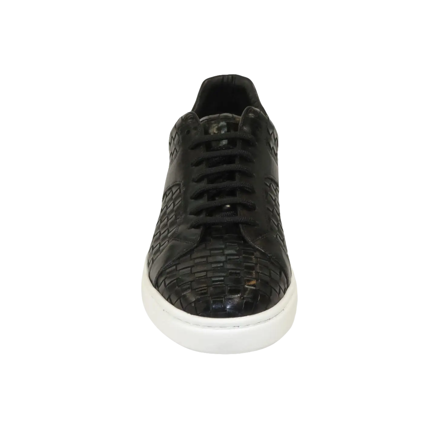 Men's Shoes GENIO Turkey Casual Dress Genuine Leather Braided 120198803 Black