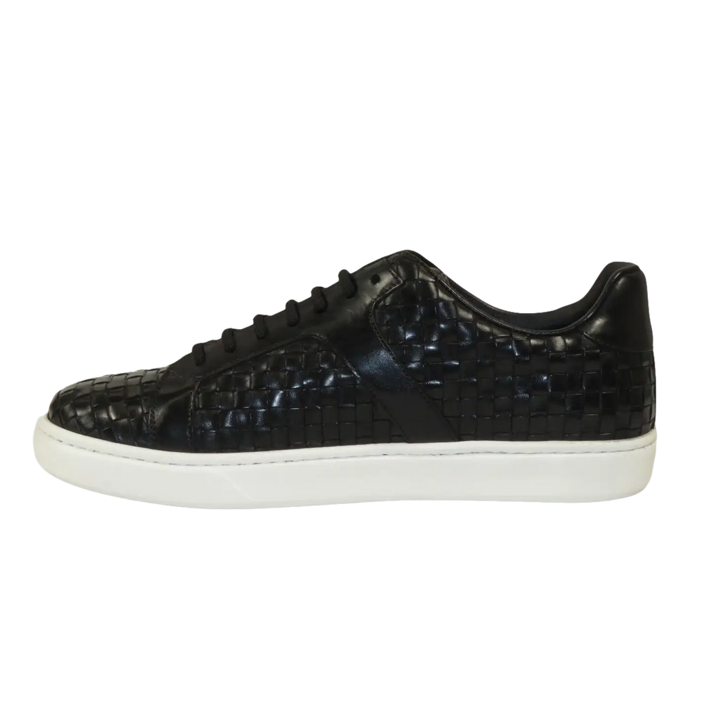 Men's Shoes GENIO Turkey Casual Dress Genuine Leather Braided 120198803 Black