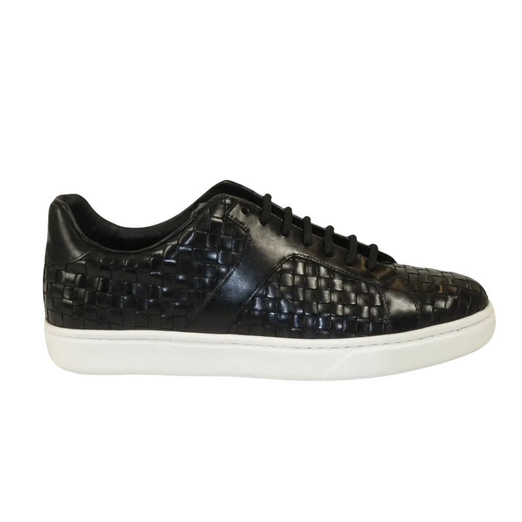 Men's Shoes GENIO Turkey Casual Dress Genuine Leather Braided 120198803 Black