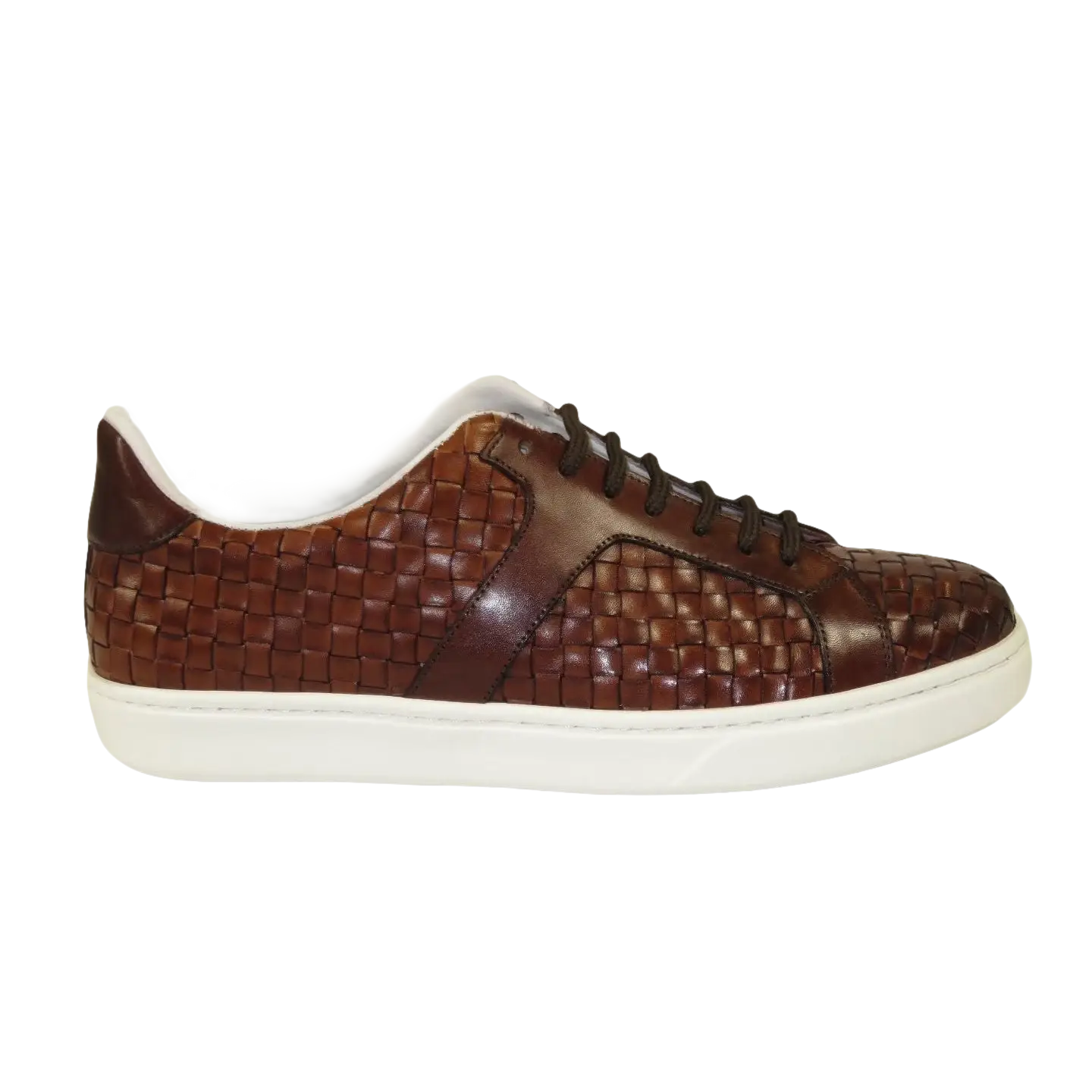 Men's Shoes GENIO Turkey Casual Dress Genuine Leather Braided 120198803 Cognac