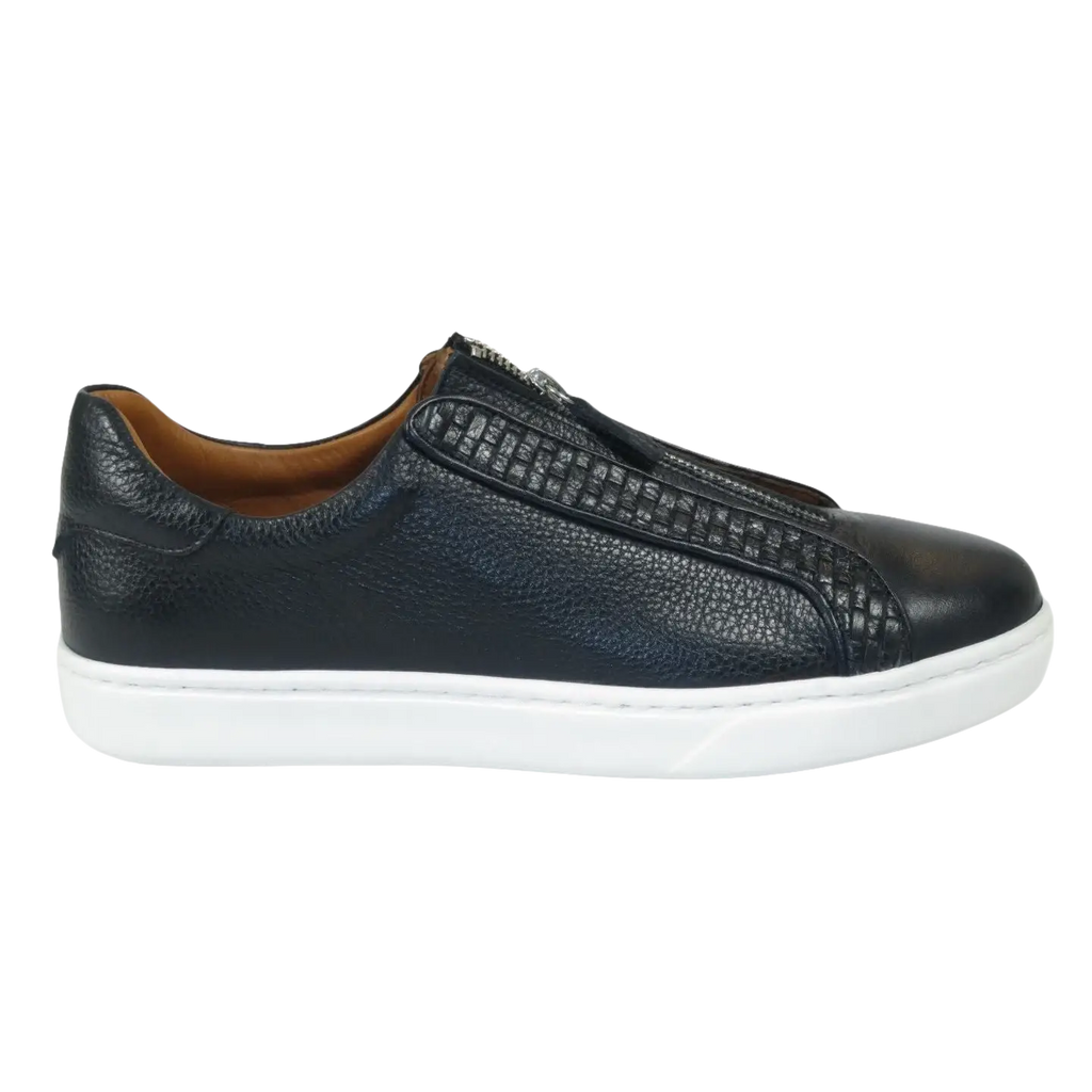 Men's Shoes GENIO Turkey Casual Dress Leather Braided 120198805 Dark Blue