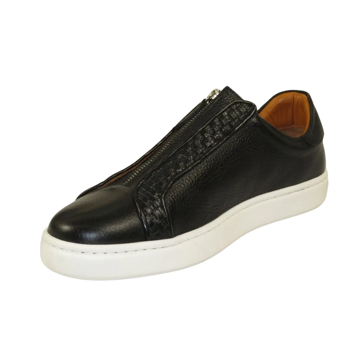 Men's Shoes GENIO Turkey Casual Dress Leather Braided 120198805 Black