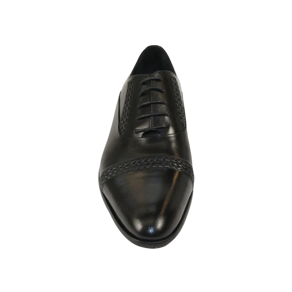 Men's GENIO Genuine Leather Upper And Sole Dress Shoes Turkey 120371331 Black