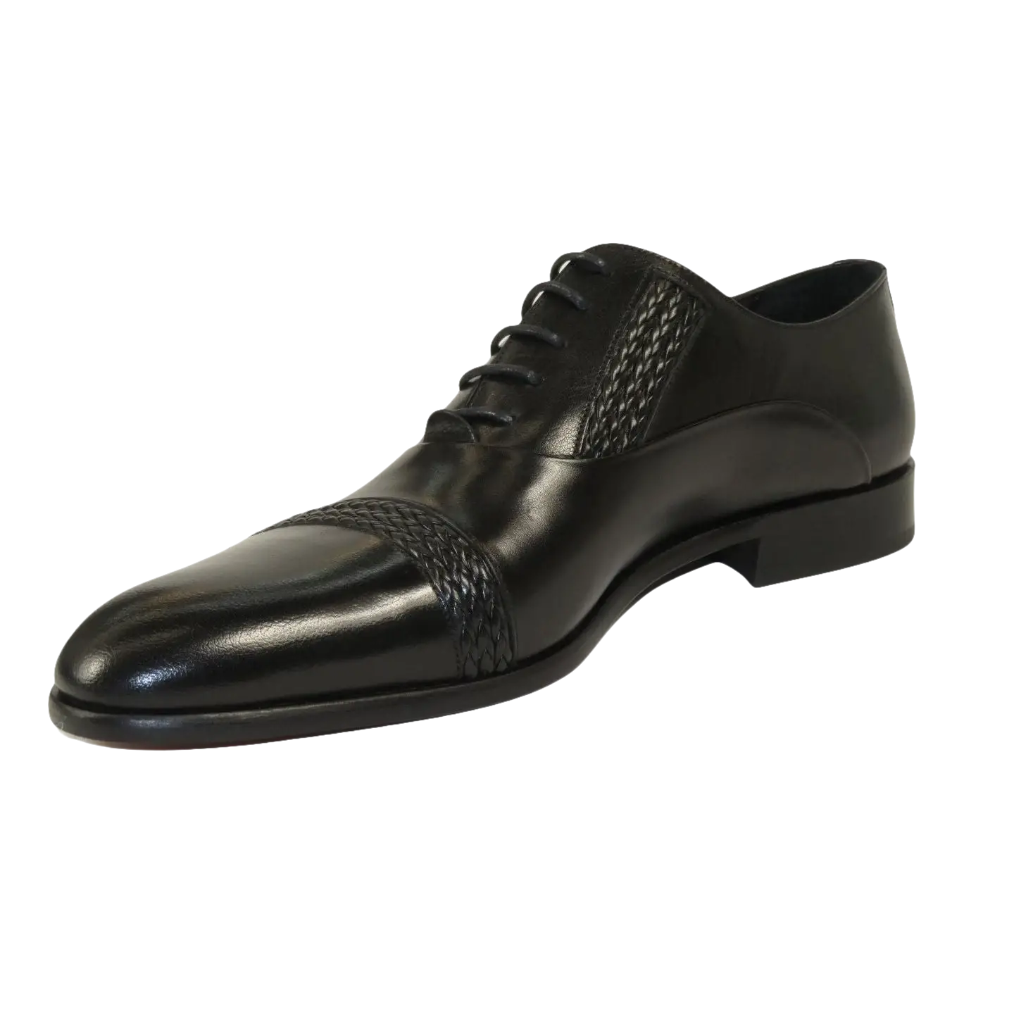 Men's GENIO Genuine Leather Upper And Sole Dress Shoes Turkey 120371331 Black