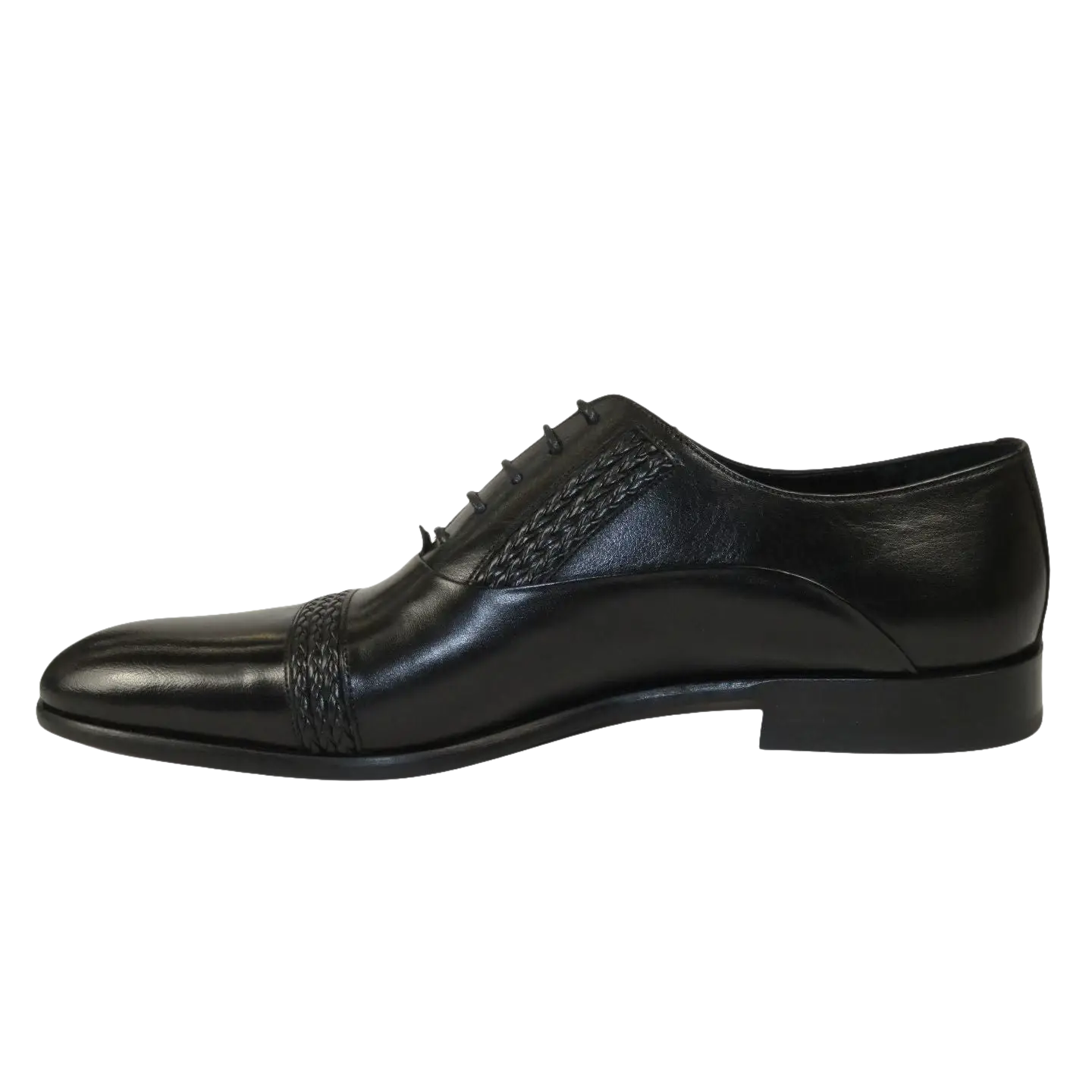 Men's GENIO Genuine Leather Upper And Sole Dress Shoes Turkey 120371331 Black