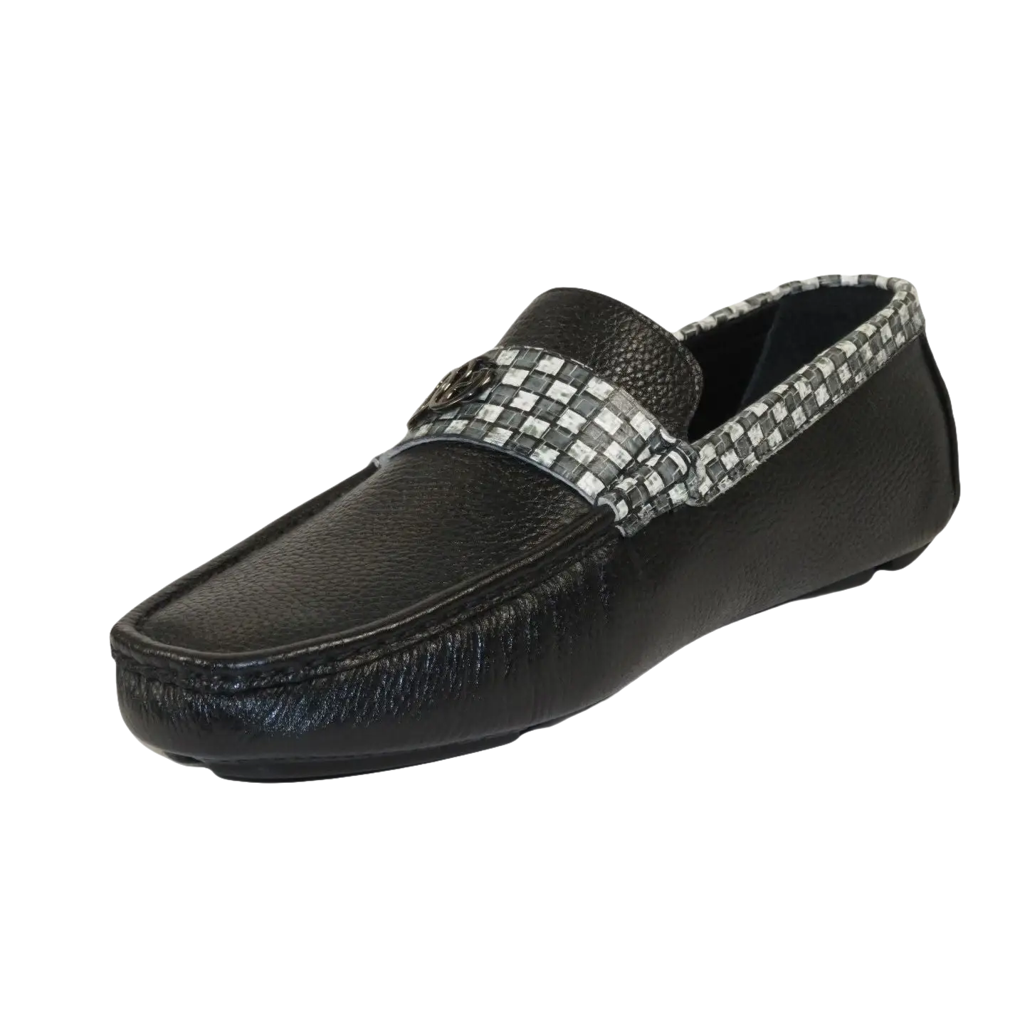 Men's Driving Shoes GENIO Turkey Casual Dress Genuine Leather 120580346 Black