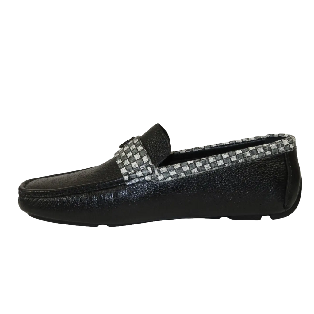 Men's Driving Shoes GENIO Turkey Casual Dress Genuine Leather 120580346 Black