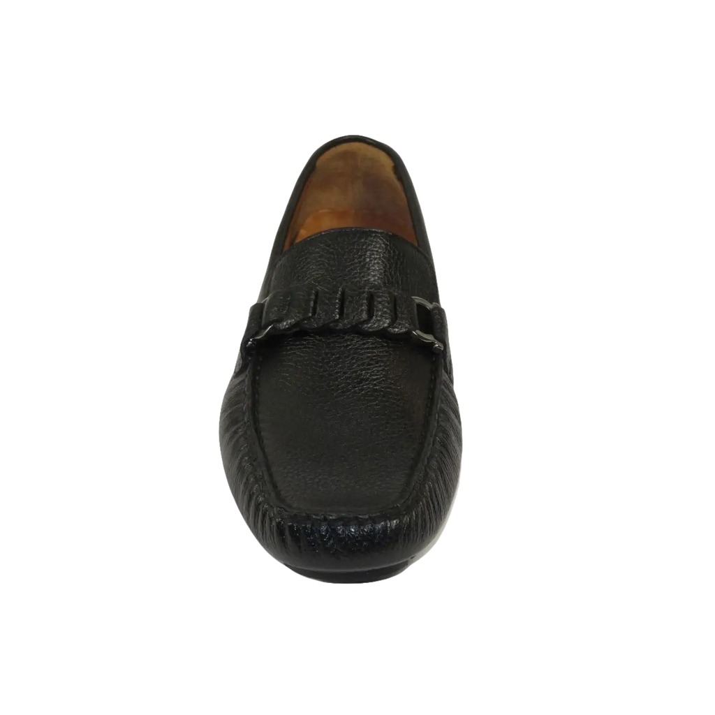 Men's Driving Shoes GENIO Turkey Casual Dress Genuine Leather 120580444 Black