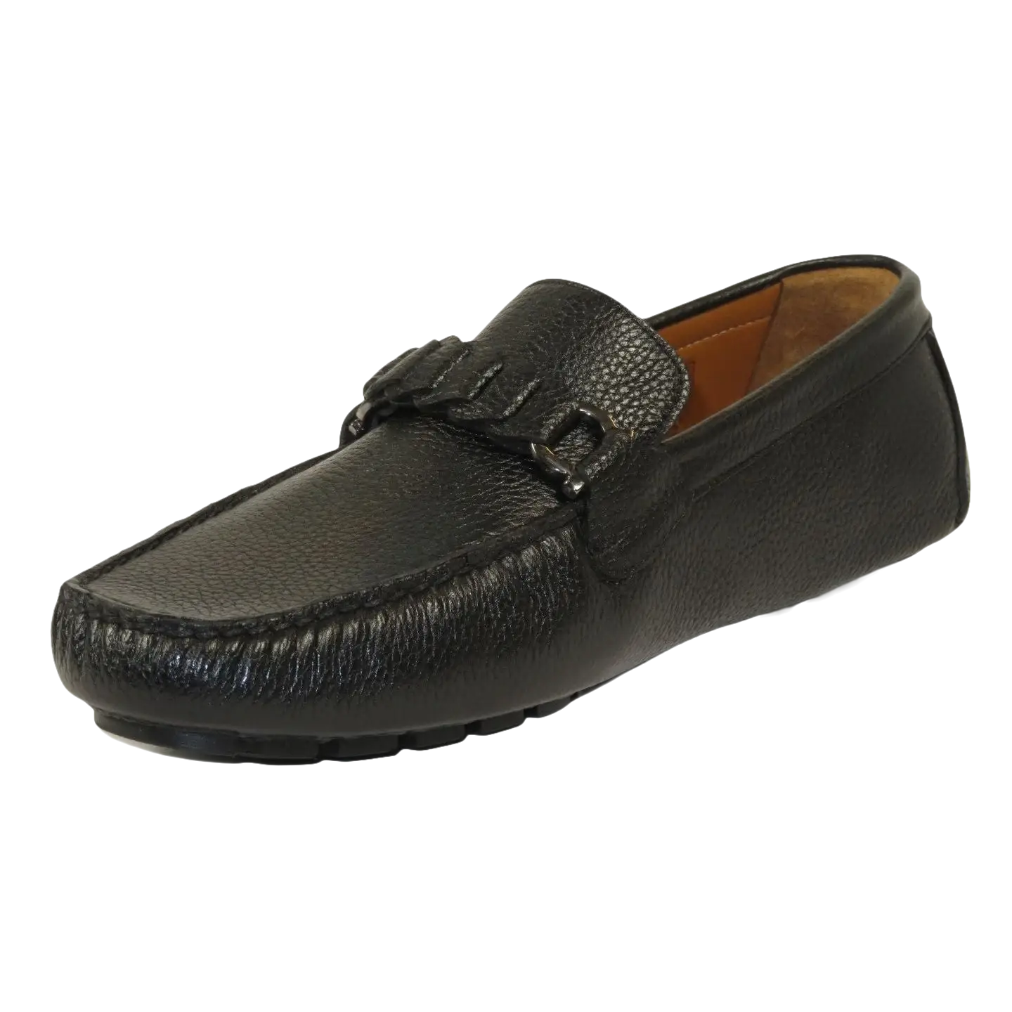 Men's Driving Shoes GENIO Turkey Casual Dress Genuine Leather 120580444 Black