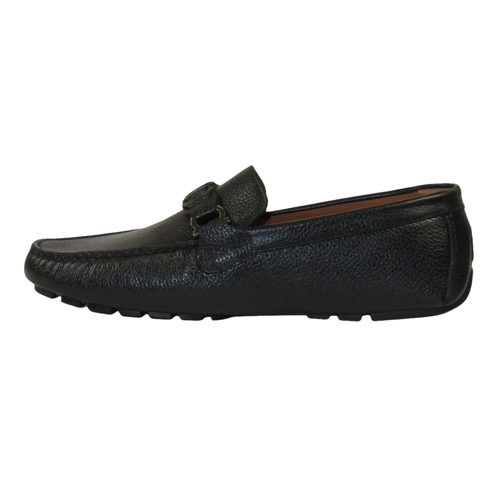 Men's Driving Shoes GENIO Turkey Casual Dress Genuine Leather 120580444 Black