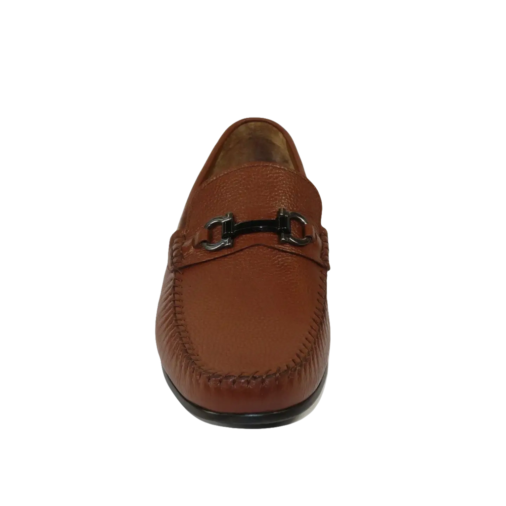 Men's Driving Shoes GENIO Turkey Casual Dress Genuine Leather 120741706 Cognac