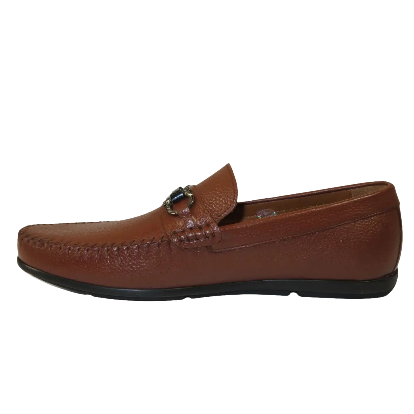 Men's Driving Shoes GENIO Turkey Casual Dress Genuine Leather 120741706 Cognac