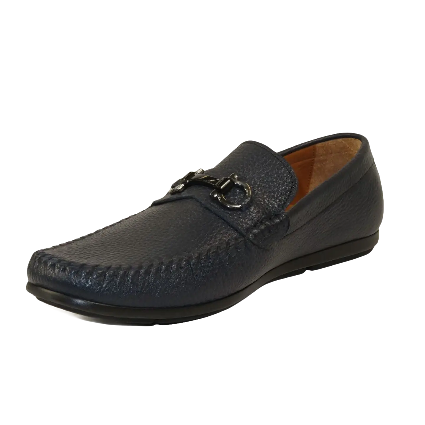 Men's Driving Shoes GENIO Turkey Casual Dress Genuine Leather 120741706 D.Blue