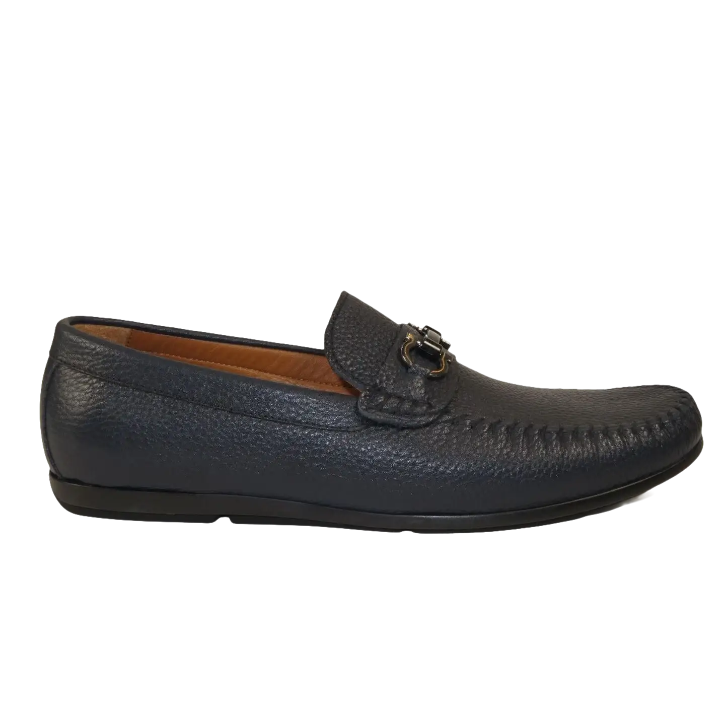 Men's Driving Shoes GENIO Turkey Casual Dress Genuine Leather 120741706 D.Blue