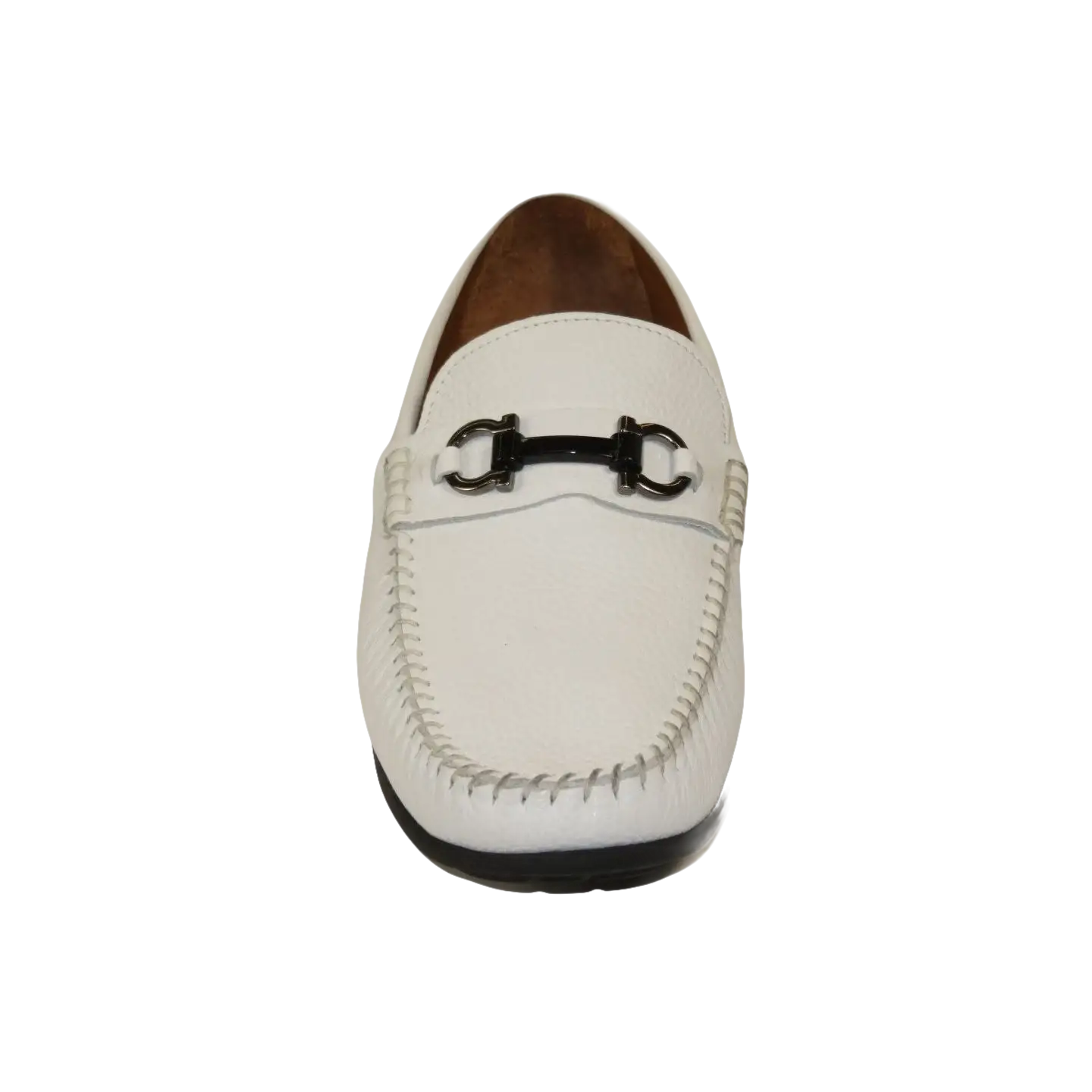 Men's Driving Shoes GENIO Turkey Casual Dress Genuine Leather 120741706 White