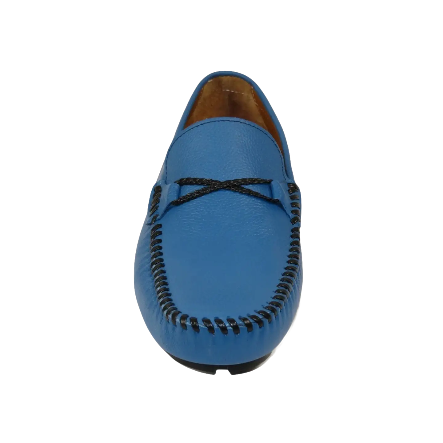Men's Driving Shoes GENIO Turkey Casual Dress Genuine Leather 120747871 Blue