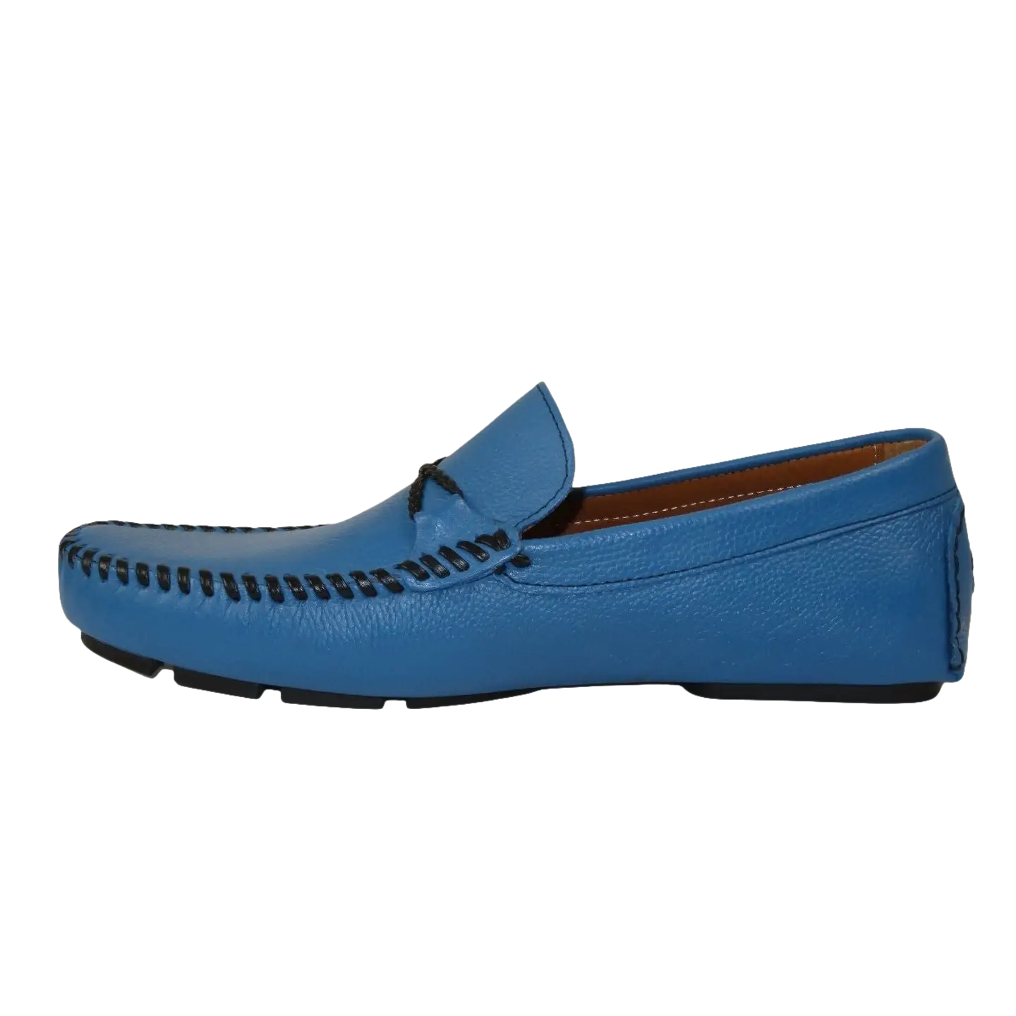 Men's Driving Shoes GENIO Turkey Casual Dress Genuine Leather 120747871 Blue