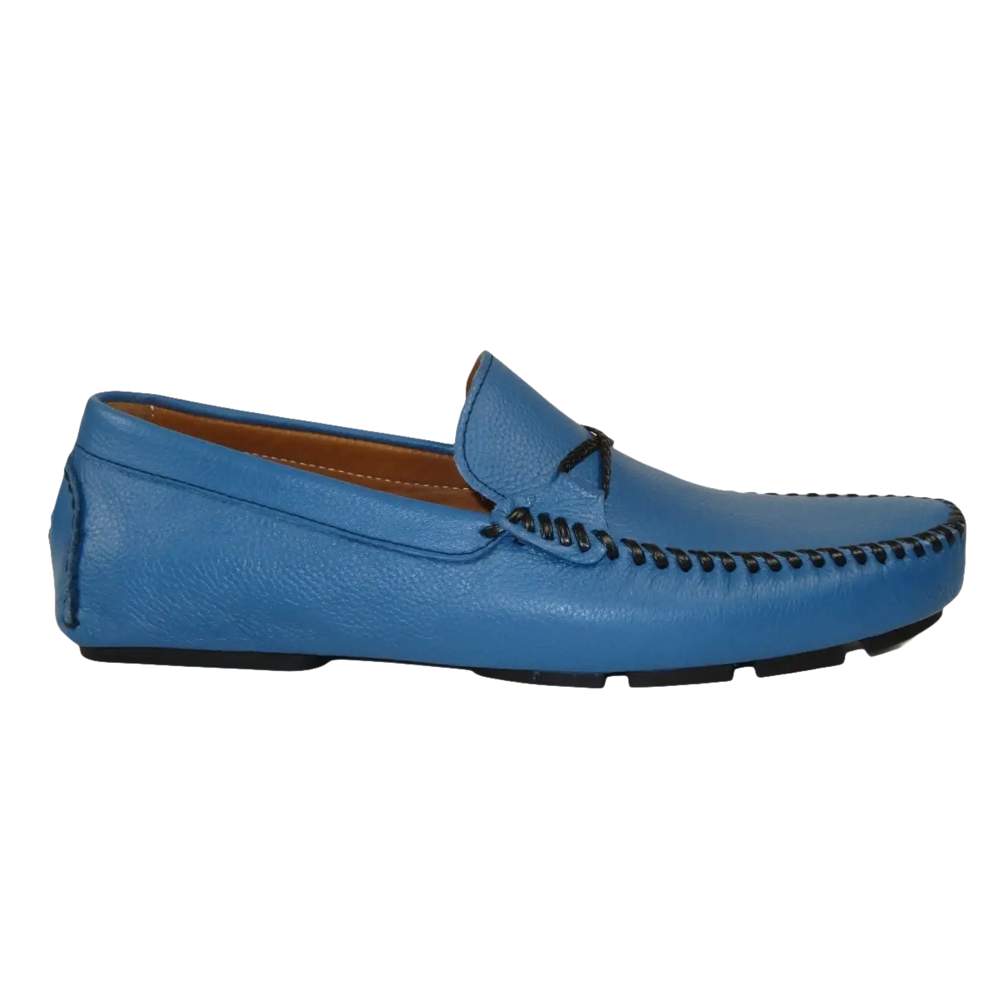 Men's Driving Shoes GENIO Turkey Casual Dress Genuine Leather 120747871 Blue