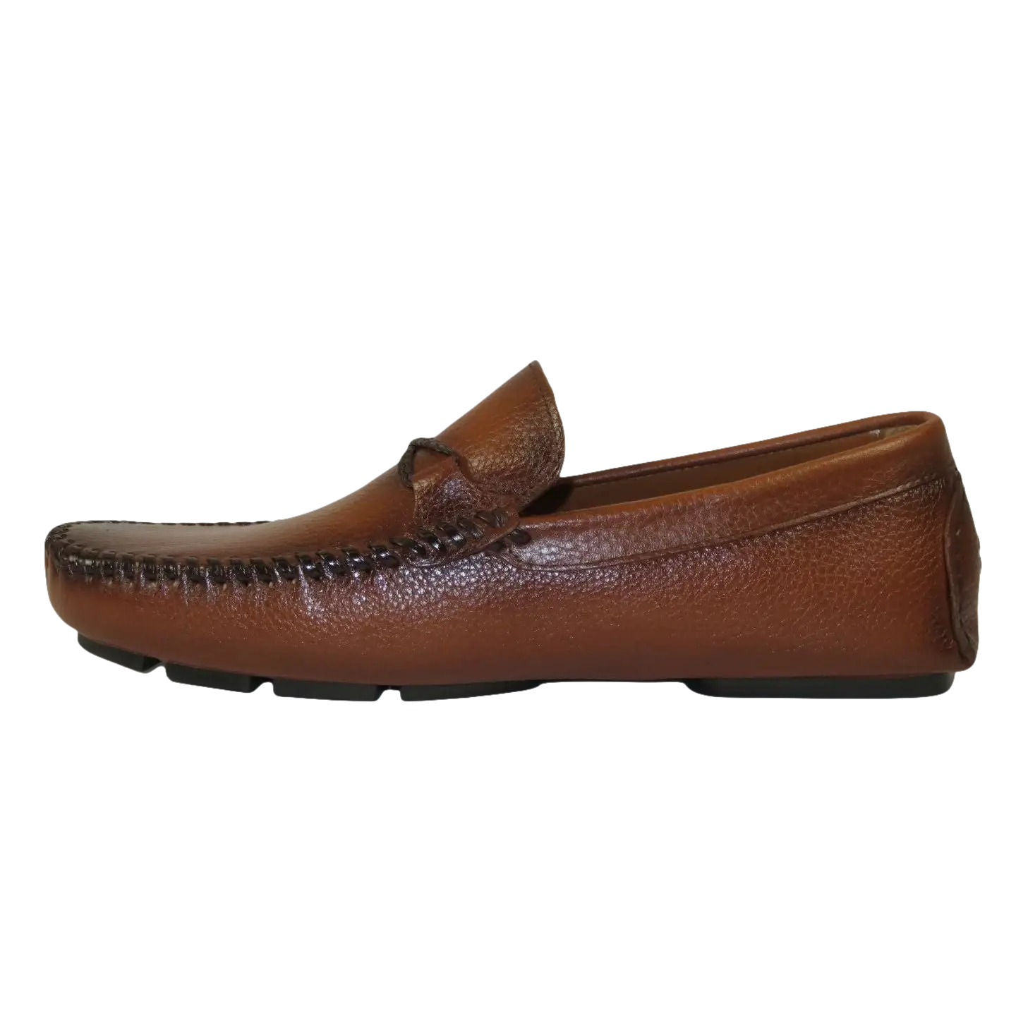 Men's Driving Shoes GENIO Turkey Casual Dress Genuine Leather 120747871 Cognac