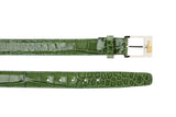 Men's Belvedere Genuine Alligator Belt Dressy Style 2008 Pistachio