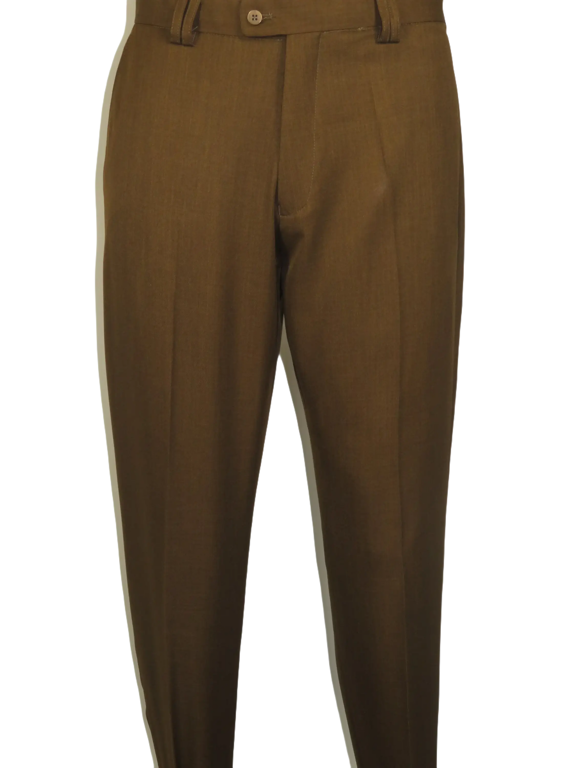 Men 2pc Walking Leisure Suit Short Sleeves By DREAMS 256-22 Solid Caramel