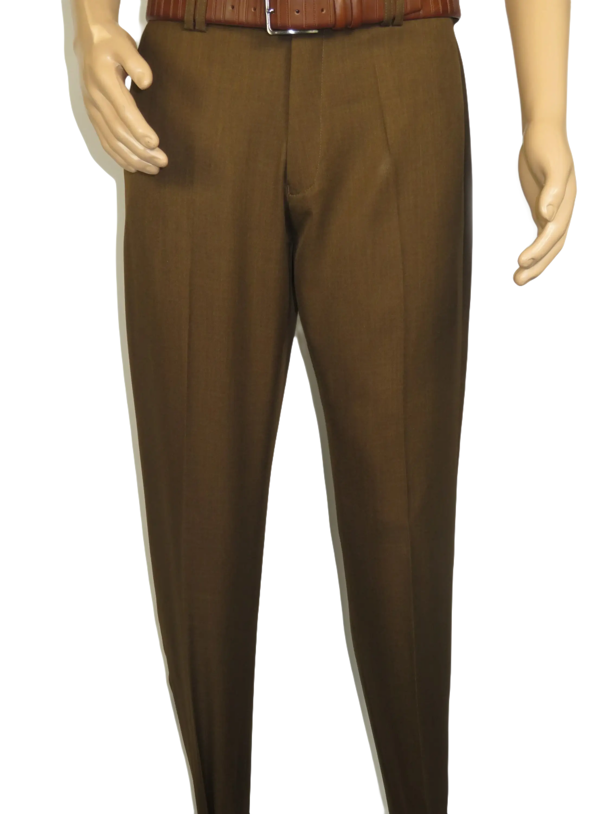Men 2pc Walking Leisure Suit Short Sleeves By DREAMS 256-22 Solid Caramel