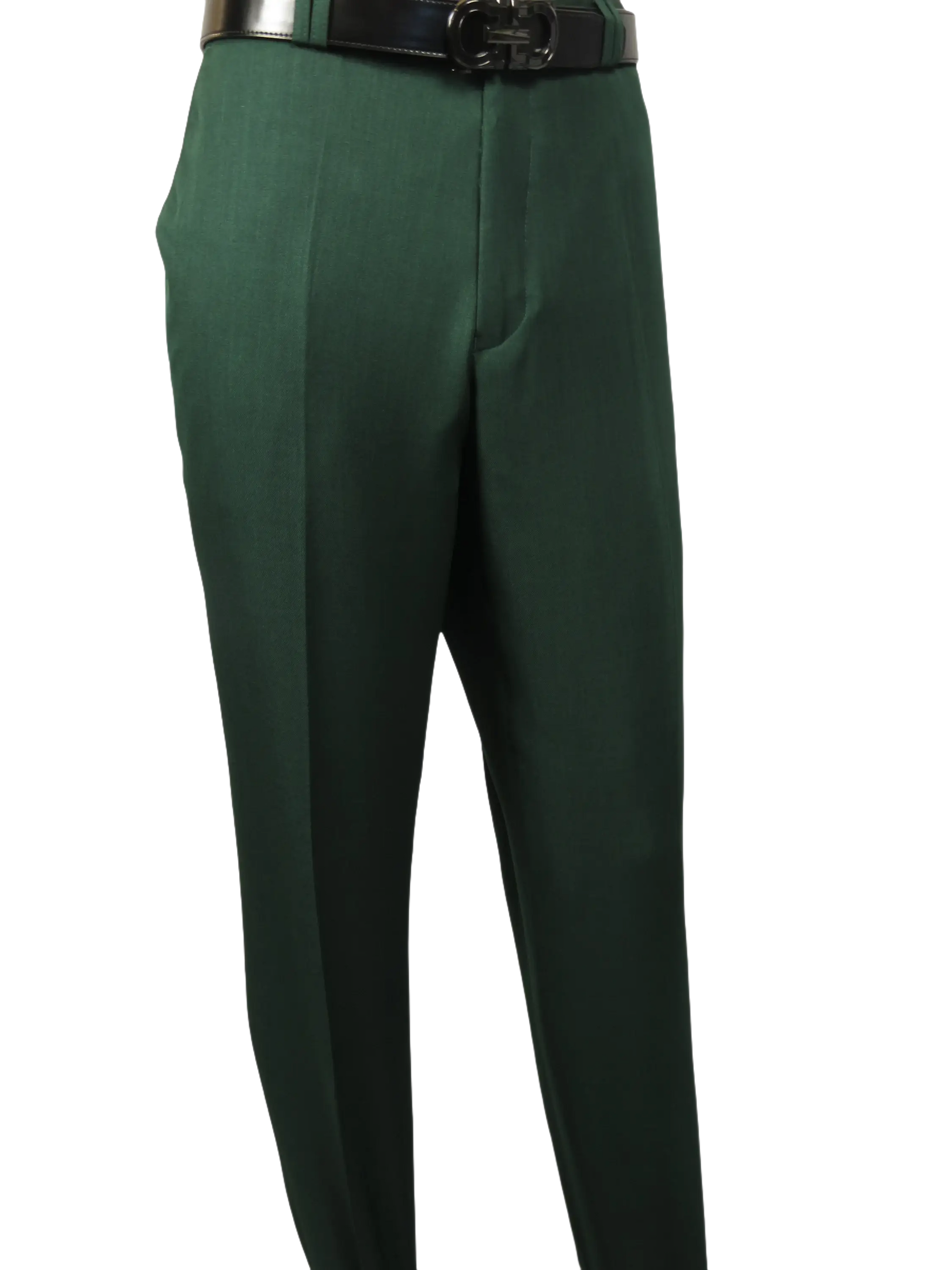 Men 2pc Walking Leisure Suit Short Sleeves By DREAMS 256-24 Hunter Green
