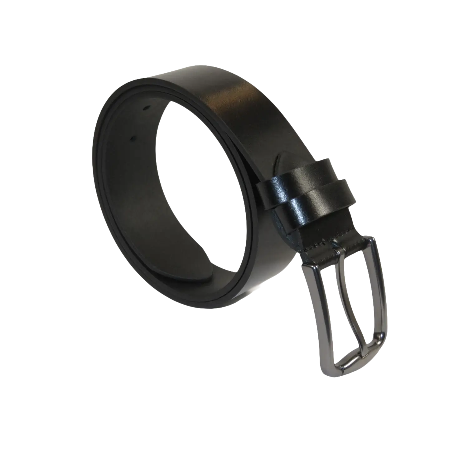 Men's Belt By PICCODER Turkey Genuine Leather Solid 3000 Black
