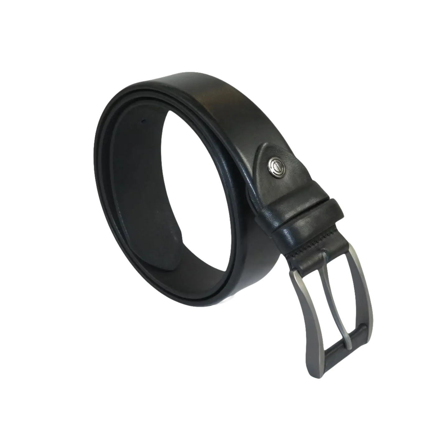 Men's Belt By PICCODER Turkey Genuine Leather Solid 3100 Black