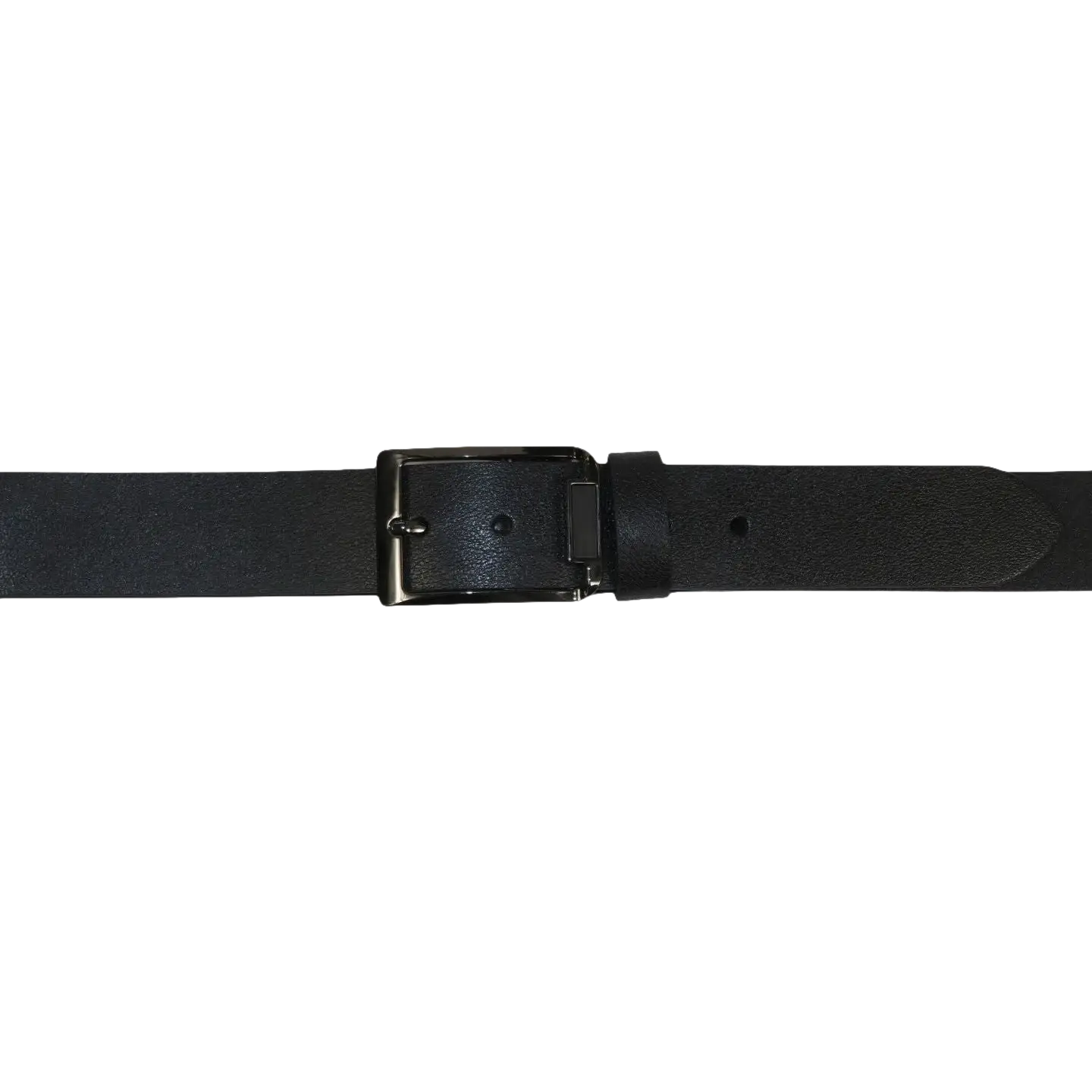 Men's Belt By PICCODER Turkey Genuine Leather Textured 3913 Black