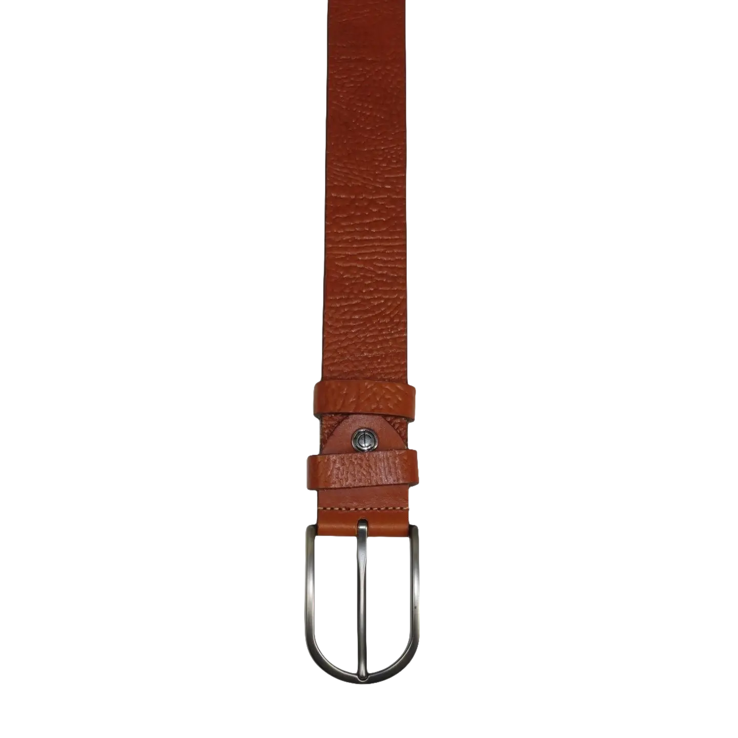 Men's Belt By PICCODER Turkey Genuine Leather Textured 3913 Tan
