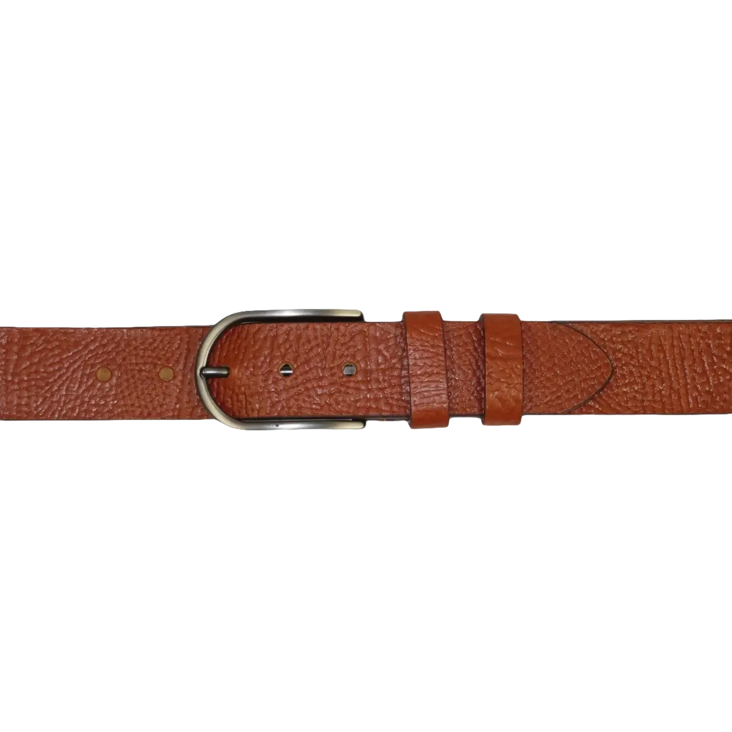 Men's Belt By PICCODER Turkey Genuine Leather Textured 3913 Tan