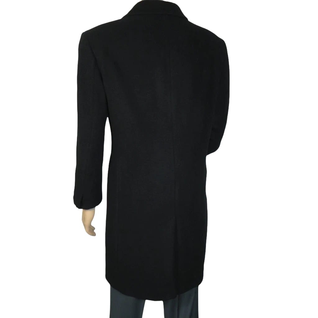 Men's CASILA Turkey Top Winter Coat Wool, Cashmere Blend 403140-13 Black