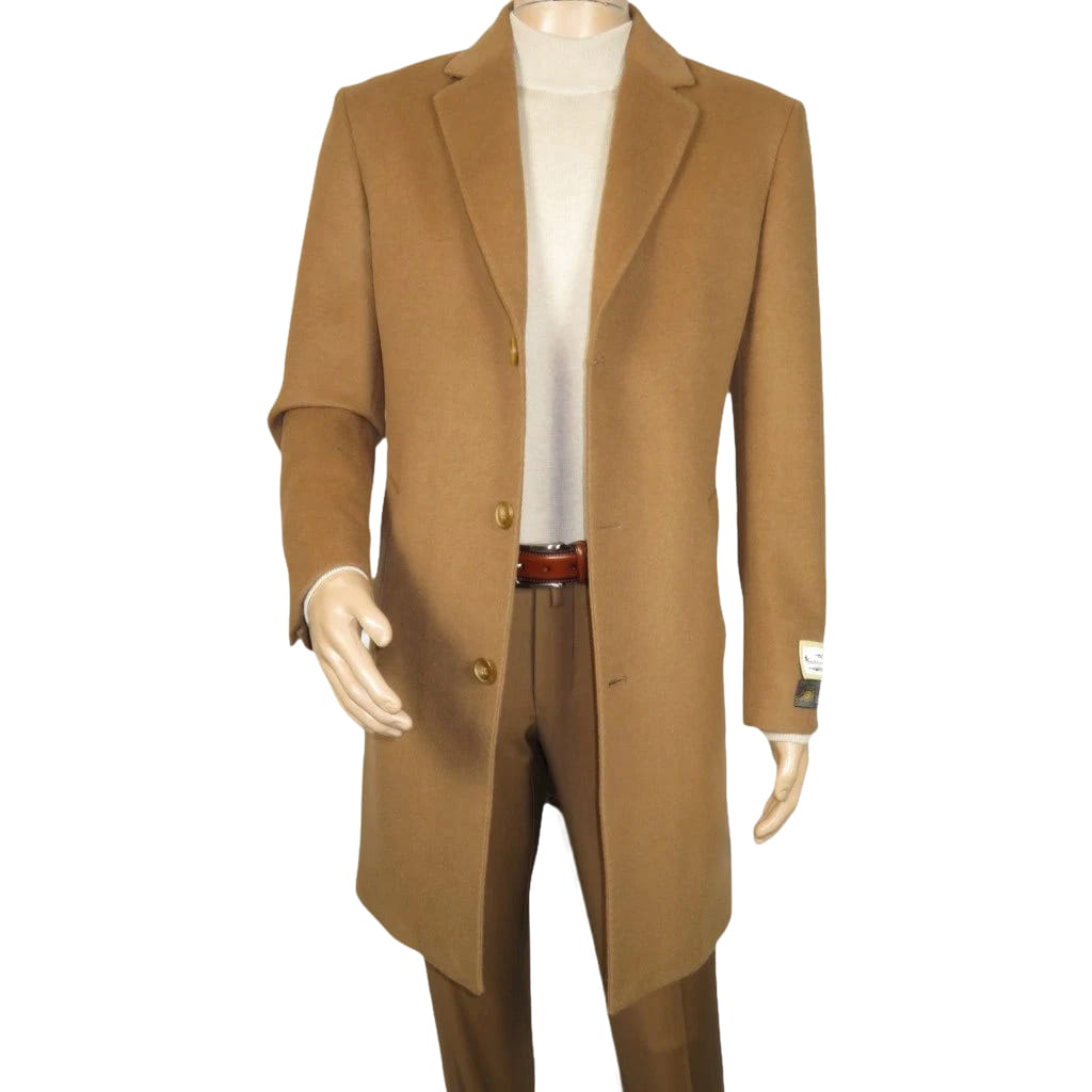 Men's CASILA Turkey Top Winter Coat Wool, Cashmere Blend 403140-16 Camel