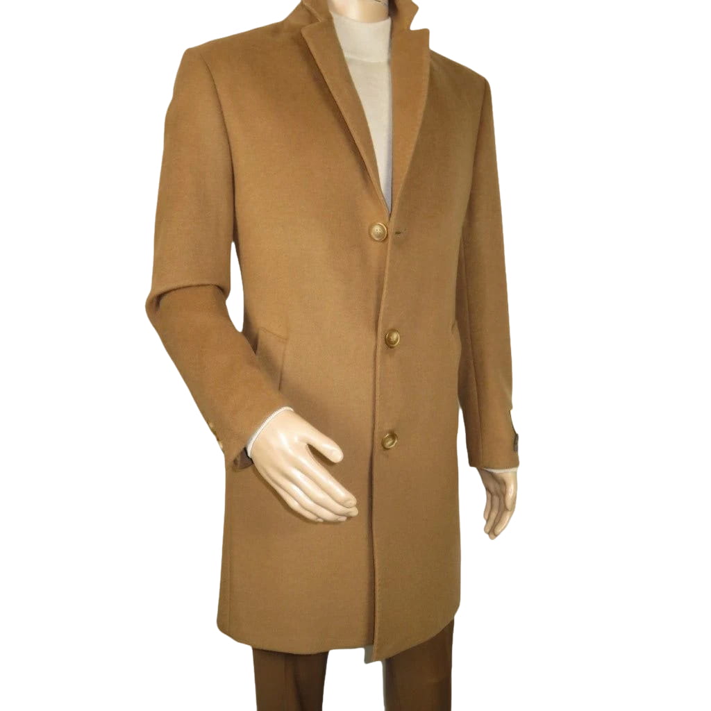 Men's CASILA Turkey Top Winter Coat Wool, Cashmere Blend 403140-16 Camel