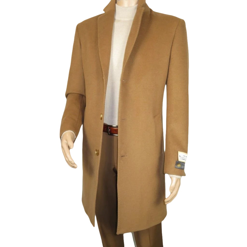 Men's CASILA Turkey Top Winter Coat Wool, Cashmere Blend 403140-16 Camel